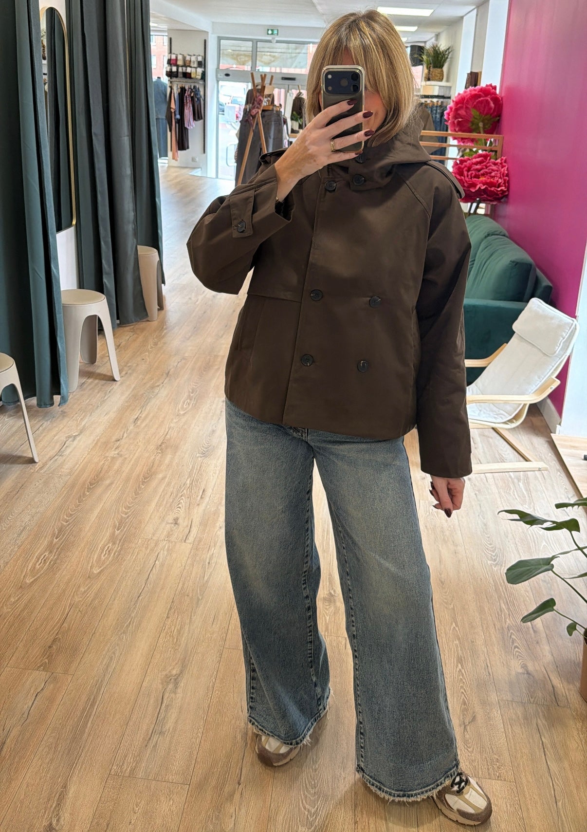 Trench YSÉE Chocolat