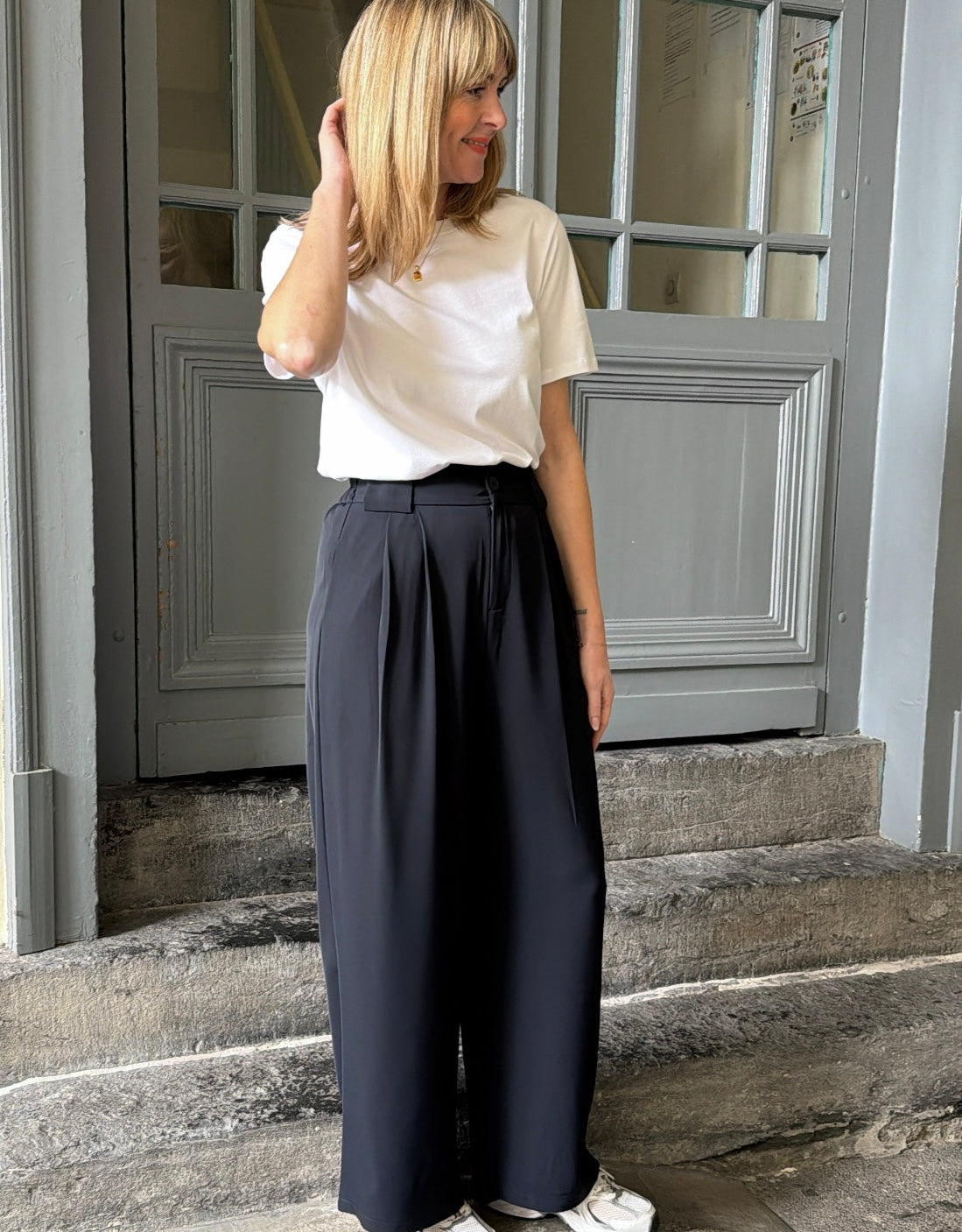 Pantalon CARMEN Bleu marine