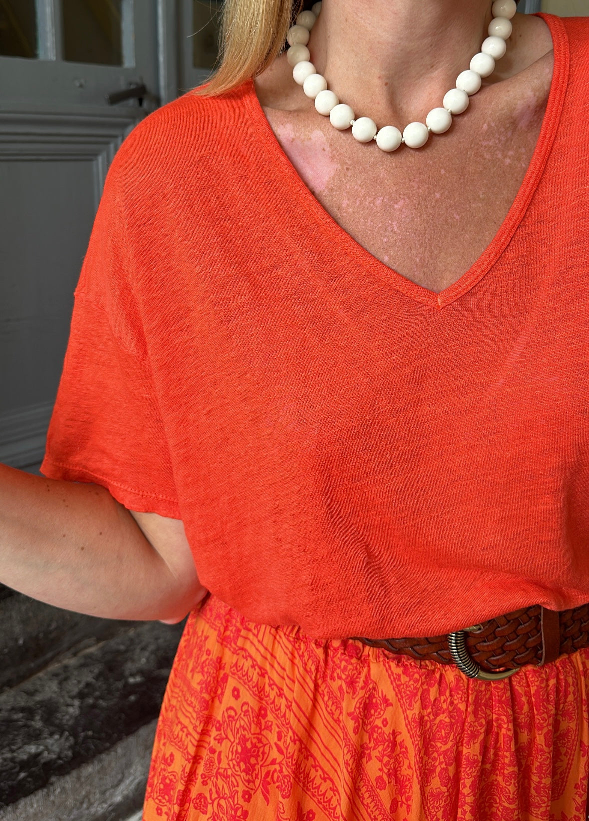 T-shirt LINO Orange