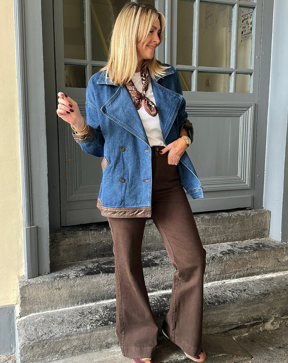 Veste CHARLIE bimatière