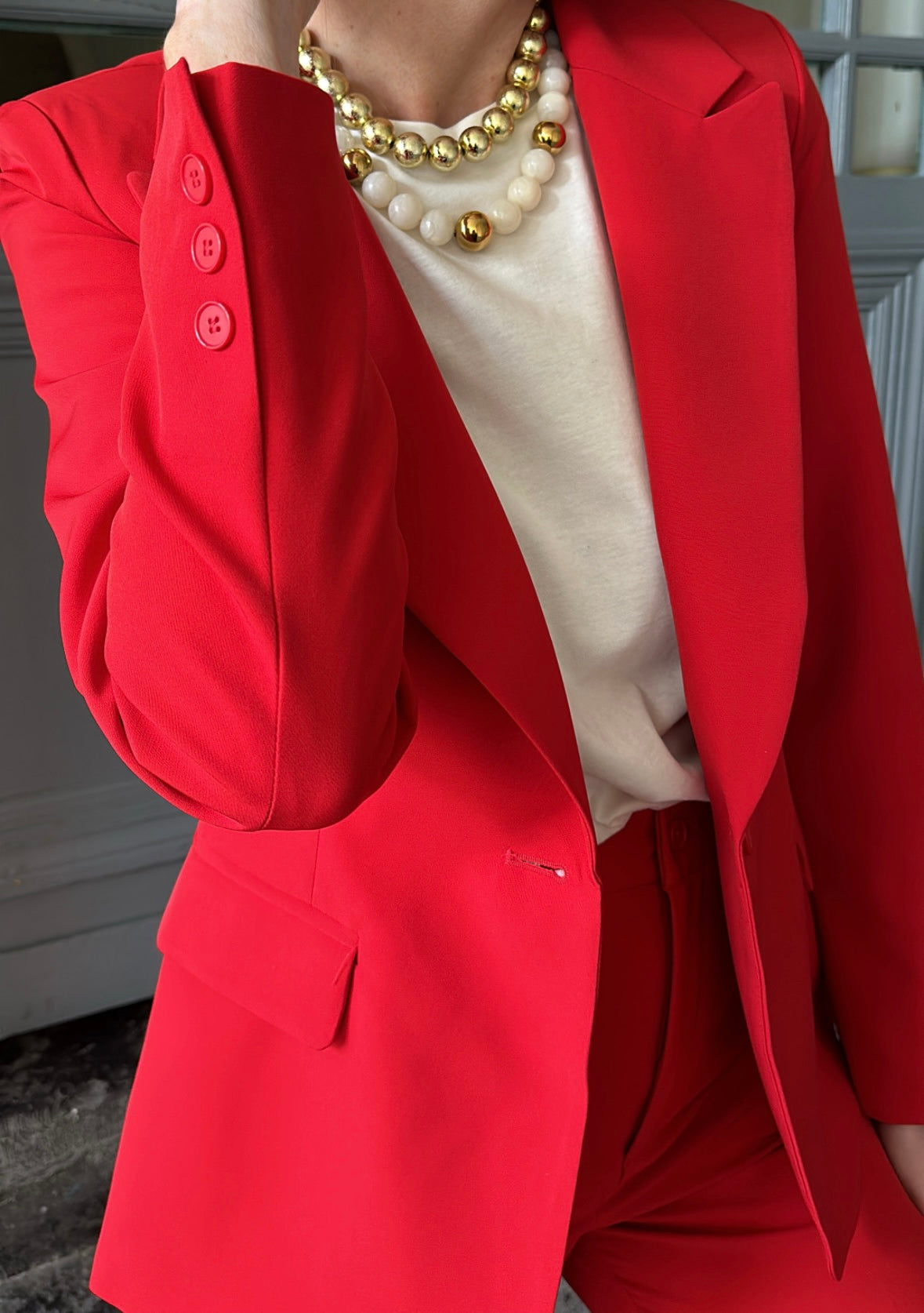 Blazer EMY Rouge