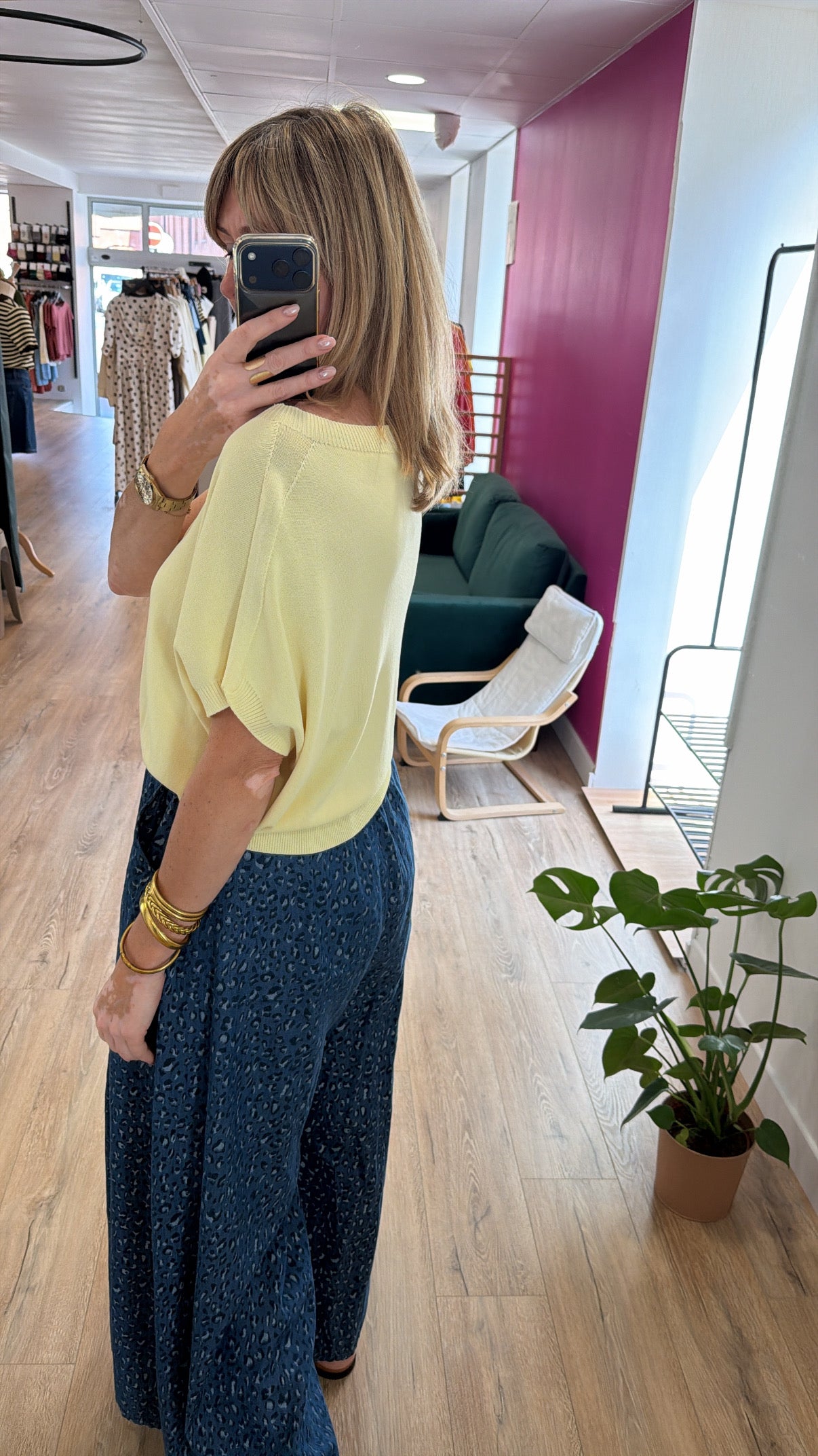 Pull LILOU Jaune