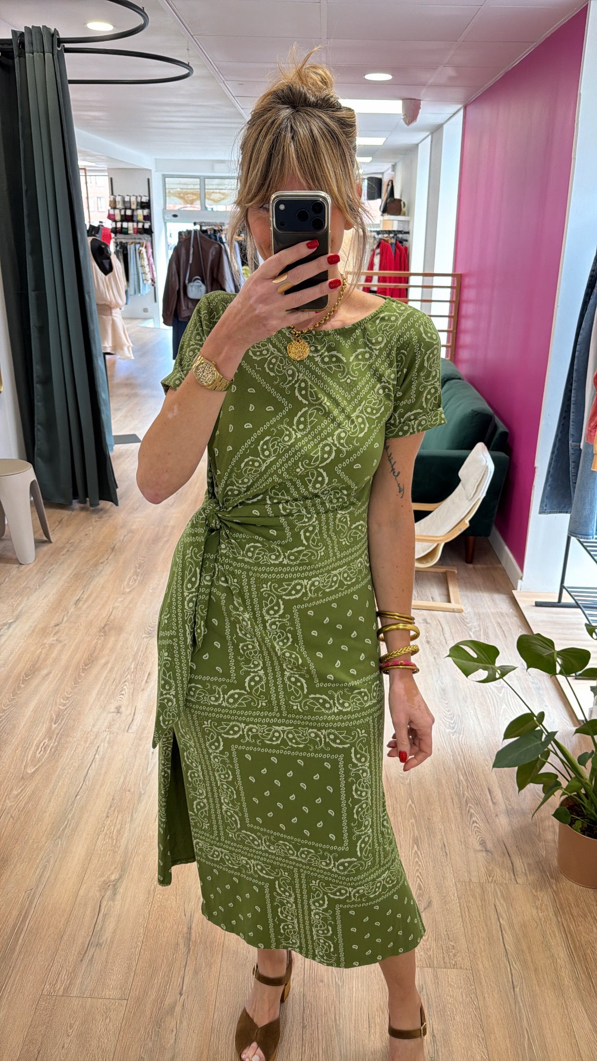 Robe BANDANA Olive