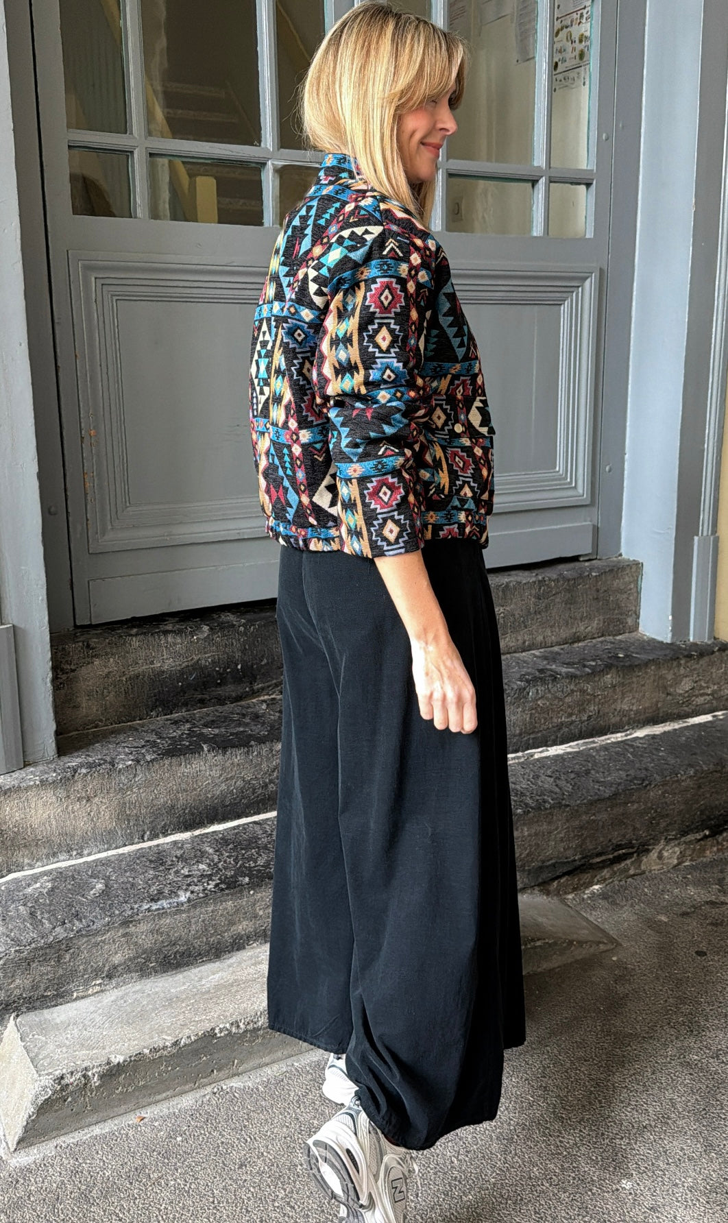 Pantalon EMY velours noir