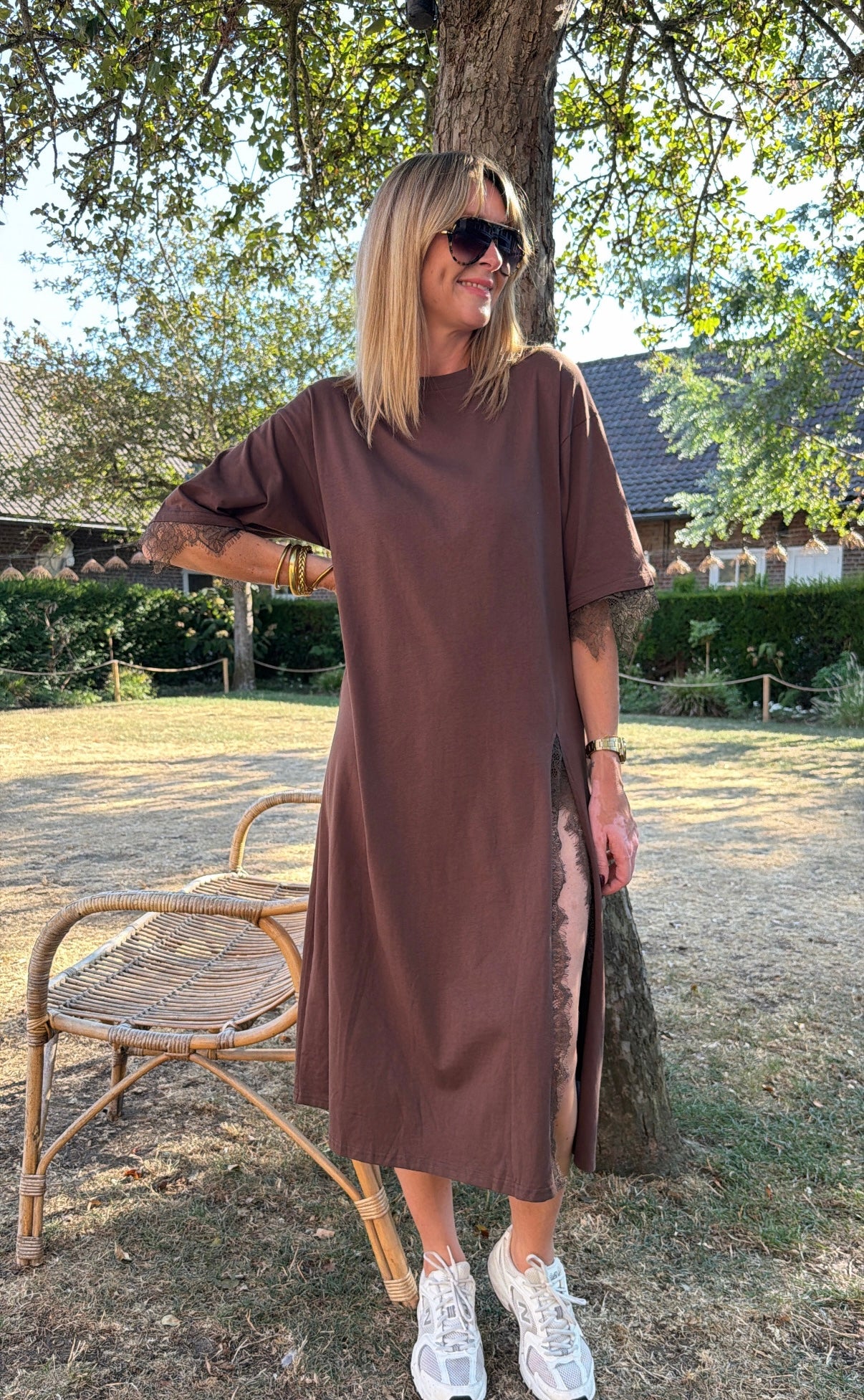 Robe chocolat MILEY