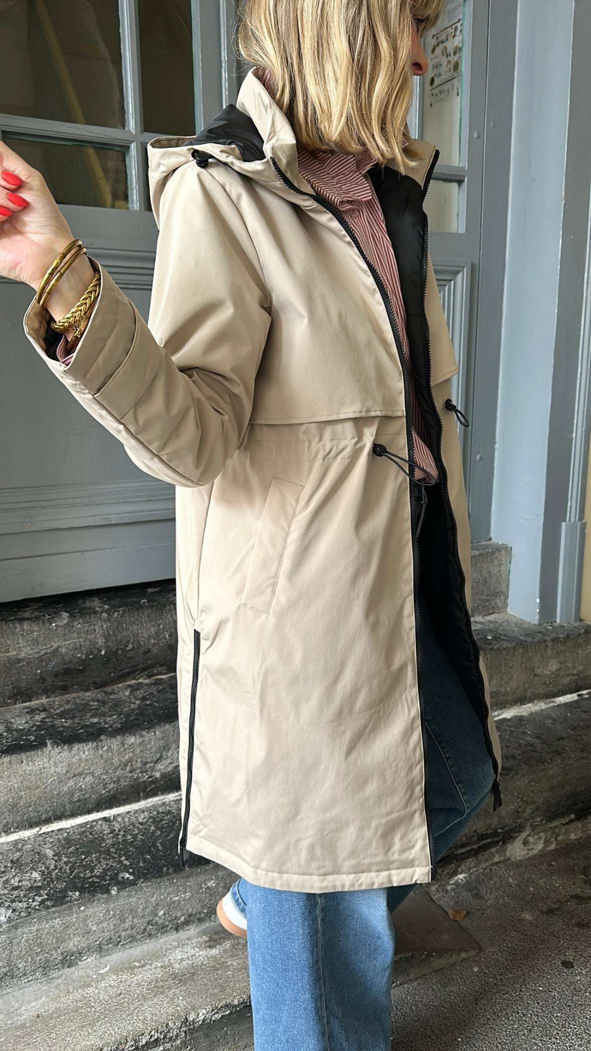 Imperméable NICOLAS Beige