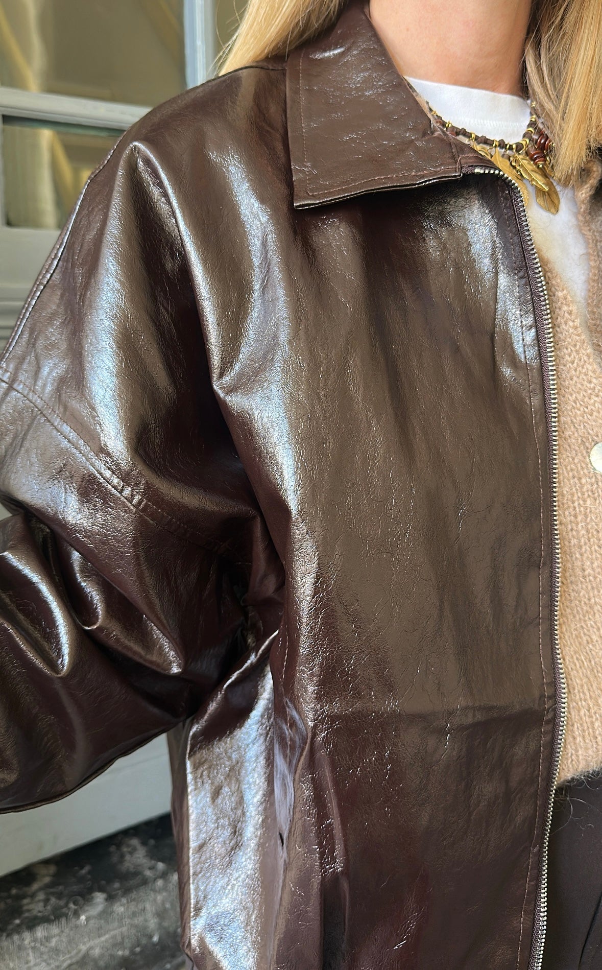 Veste FREDA Marron