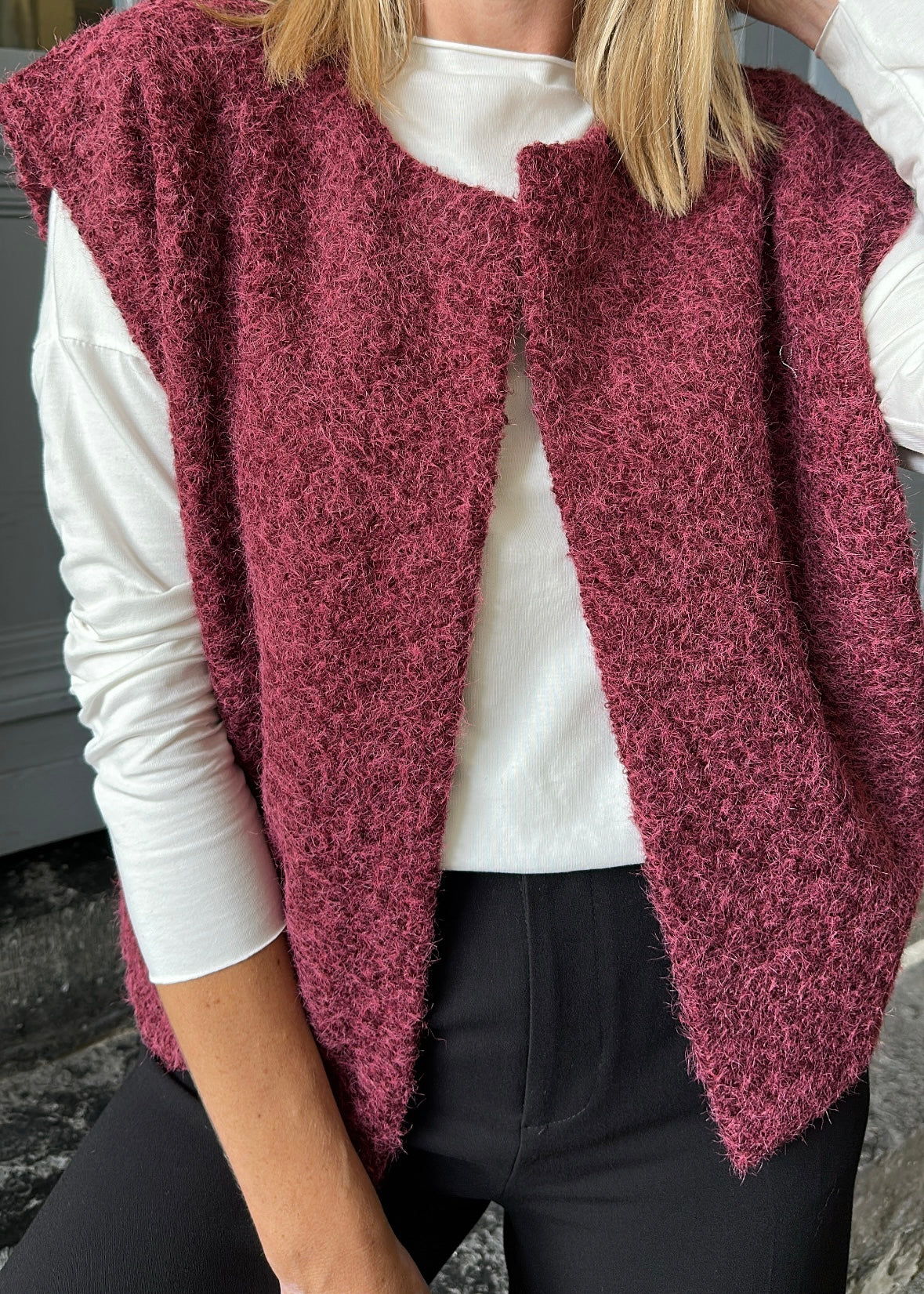 Gilet CARLITO Bordeaux