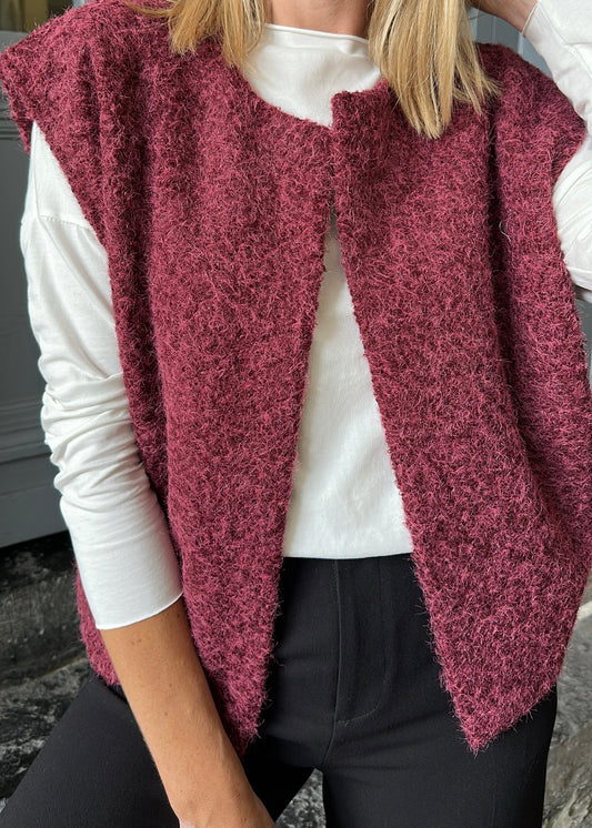Gilet CARLITO Bordeaux