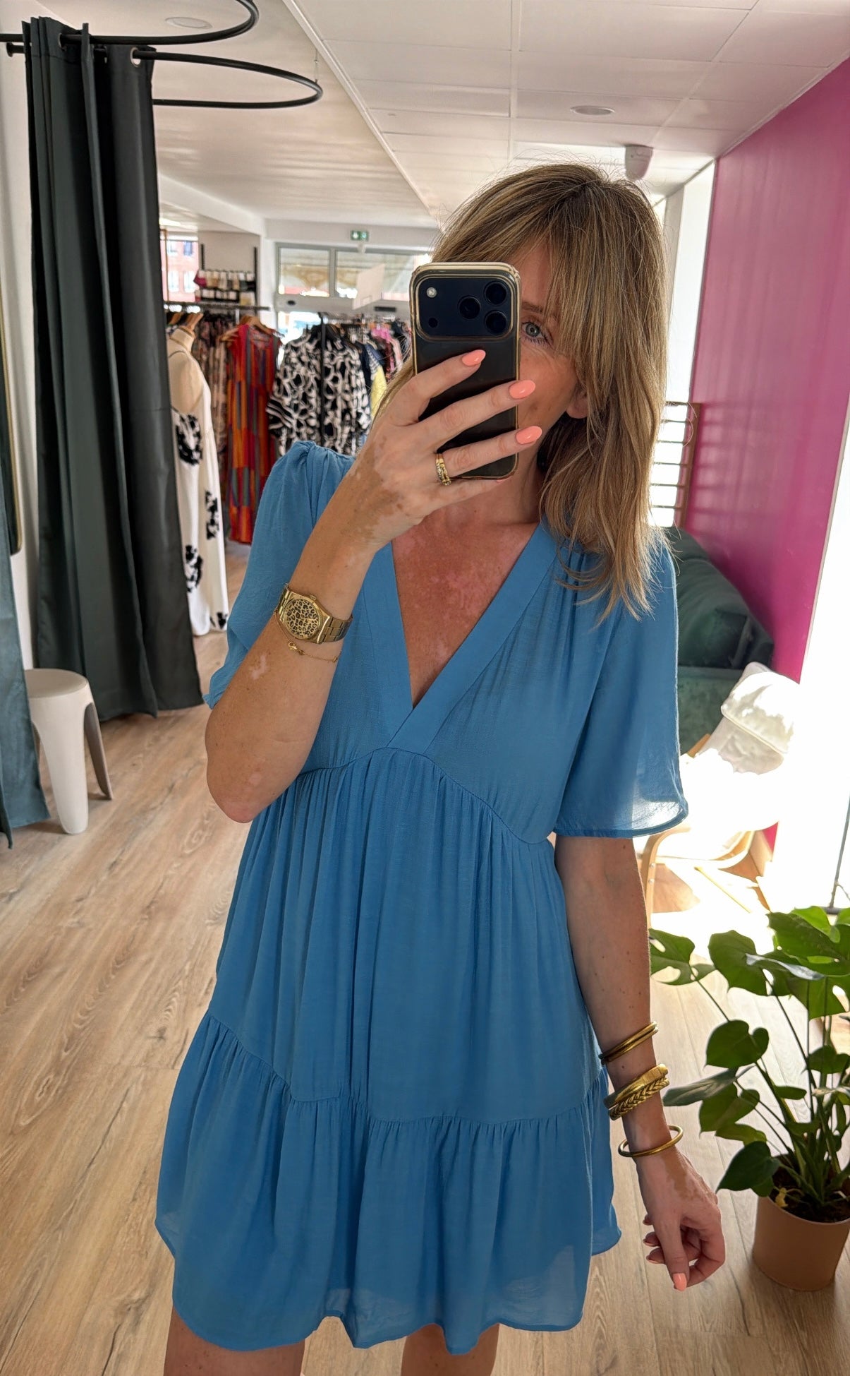 Robe BIBA Bleu