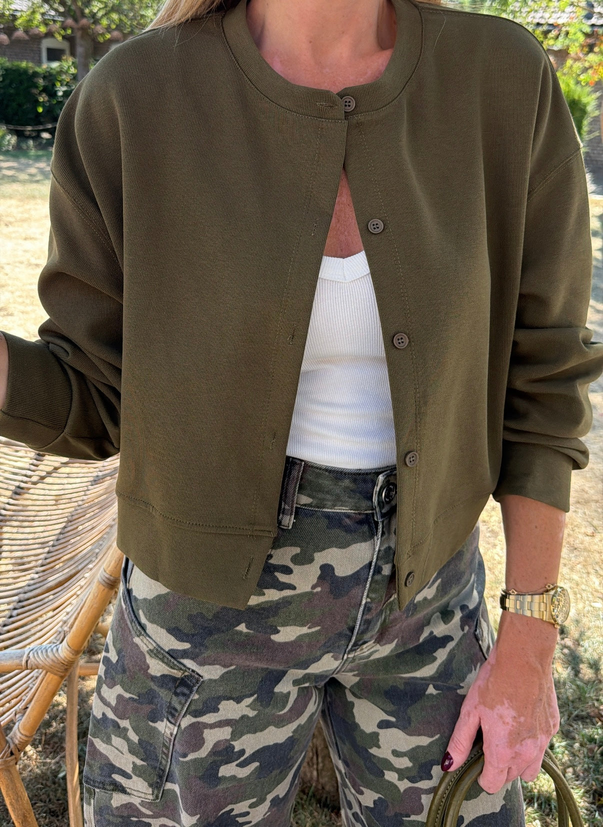 Gilet PALOMA Kaki