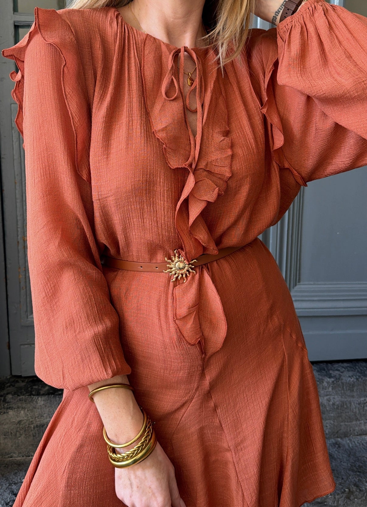 Robe JENNY Terracotta