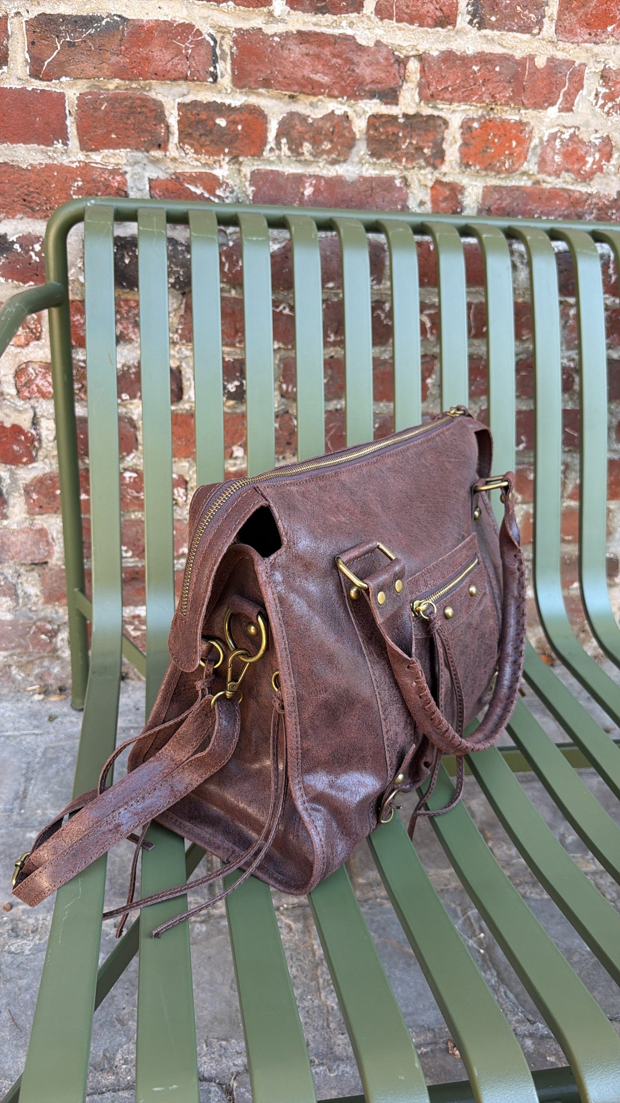 Sac ELSA Marron vieilli