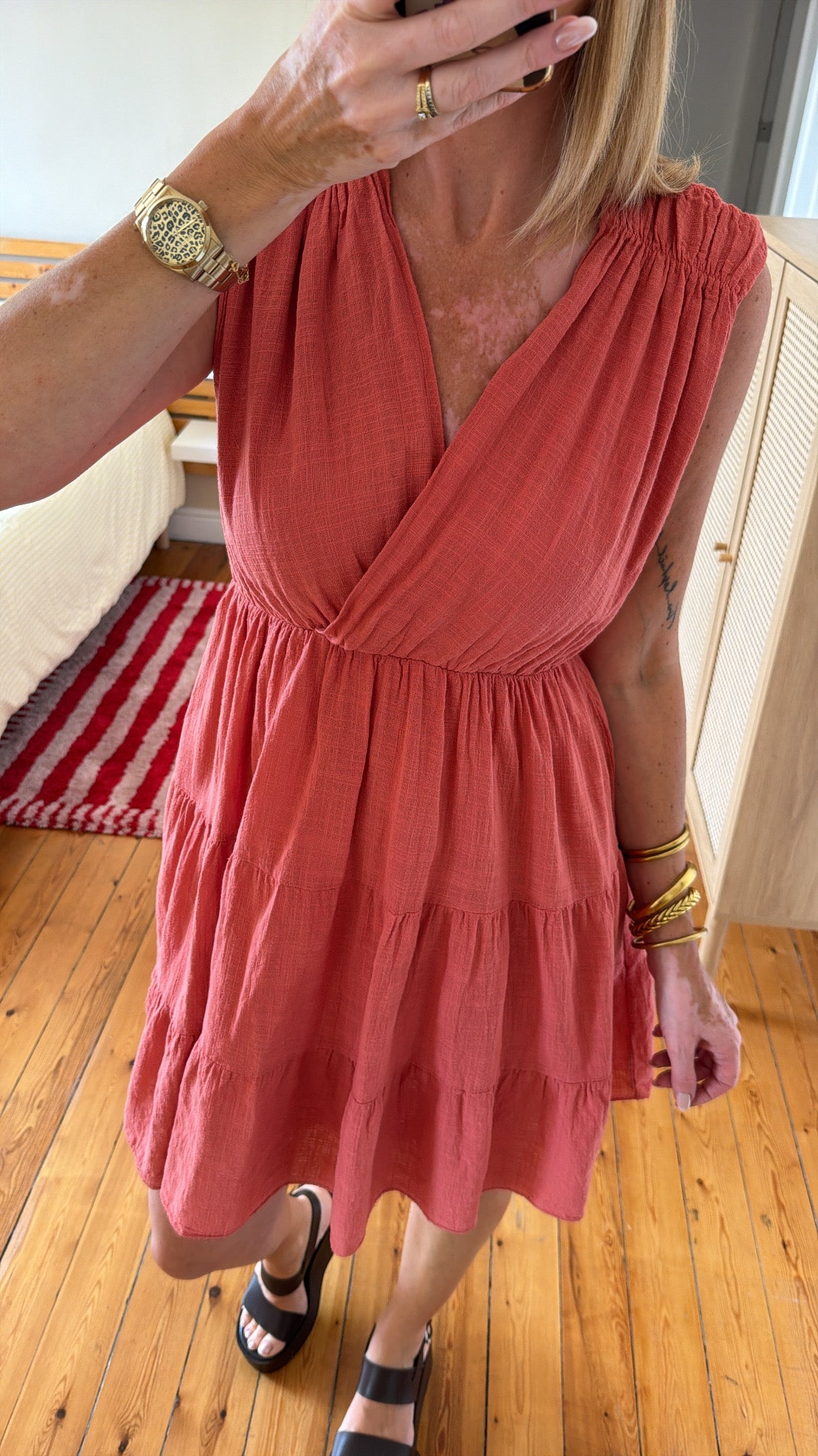 Robe MINA Saumon