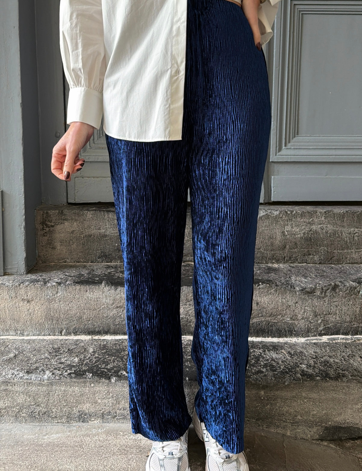 Pantalon PAULINE Bleu