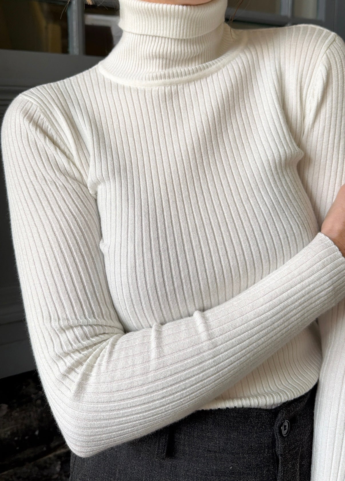 Pull chaussette ENZO écru