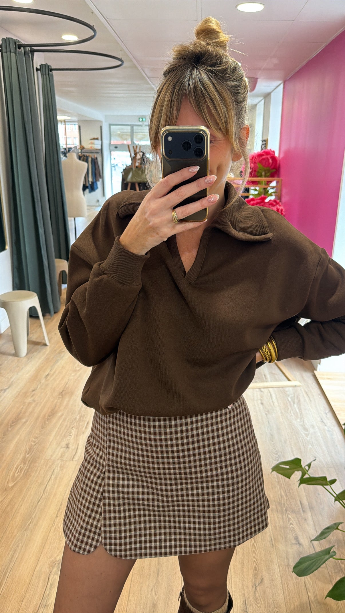 Sweat AUBIN Chocolat