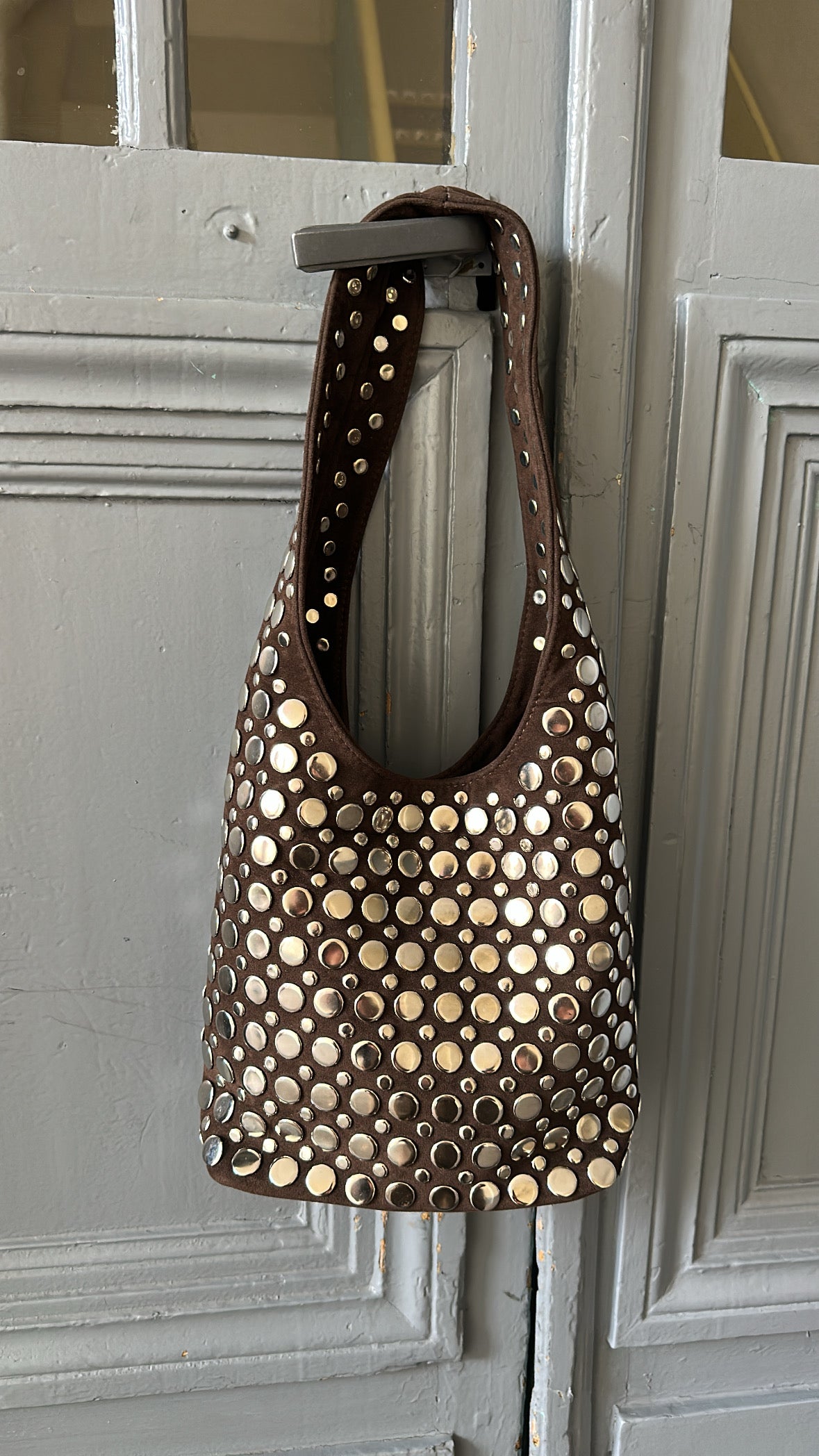 Sac clouté CHESTER Chocolat