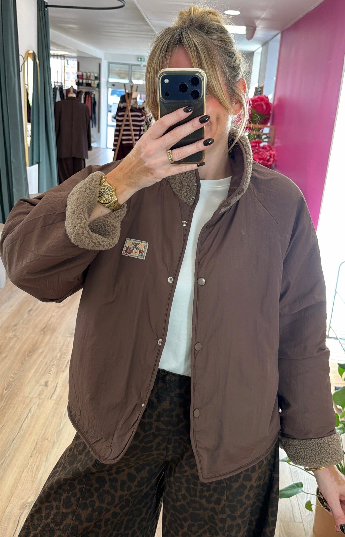 Veste ALIZÉE Chocolat