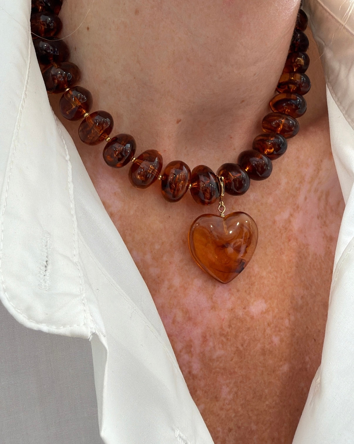 Collier IRMA Miel