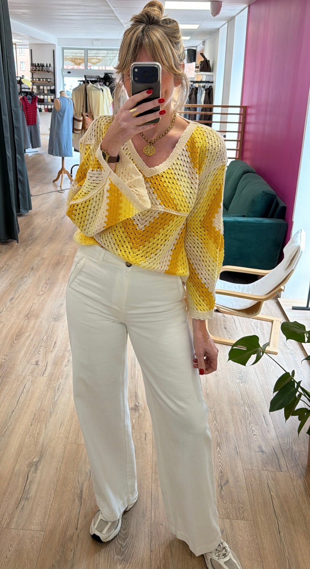 Pull ZAK Jaune