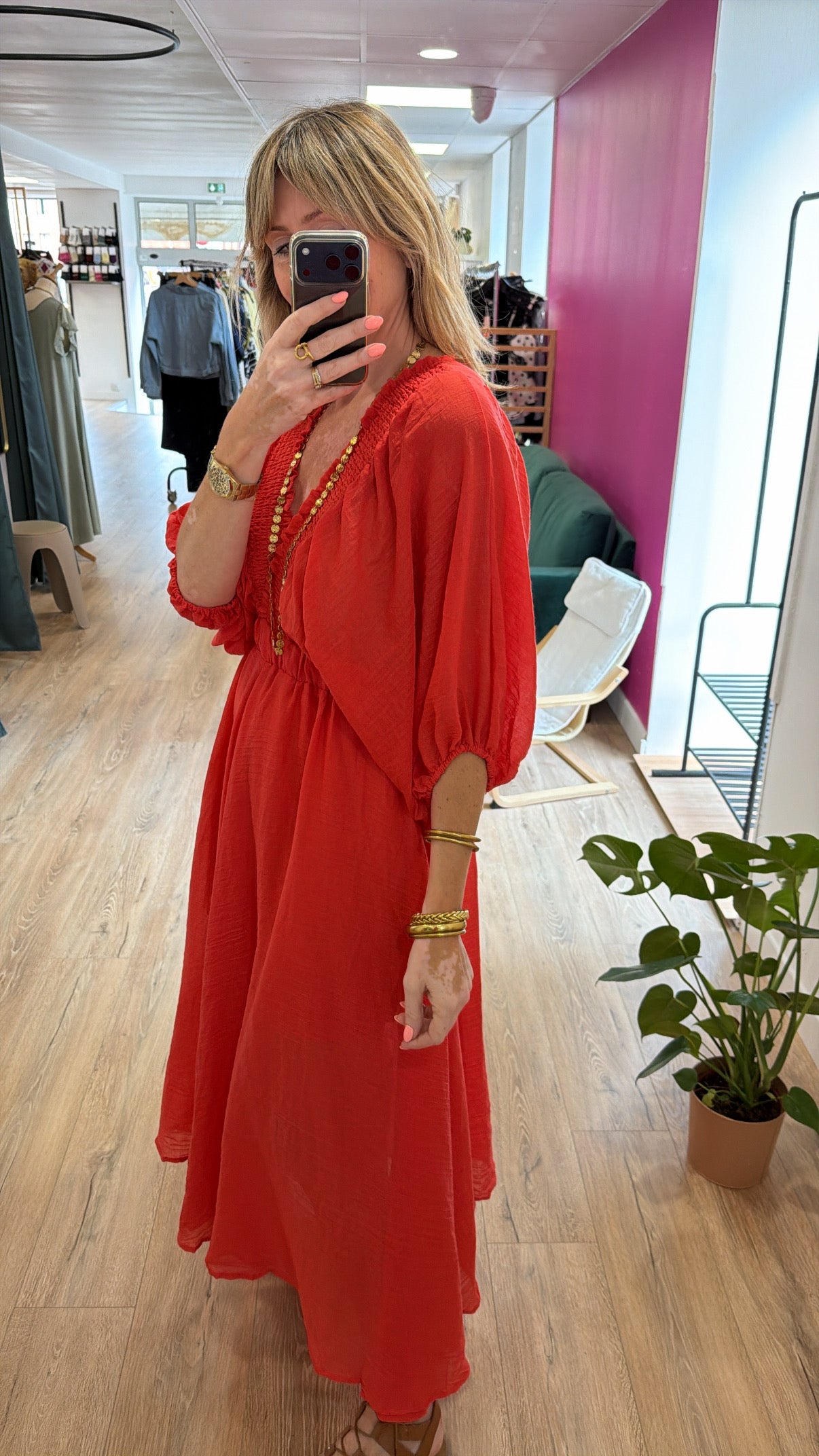 Robe ROMY Corail