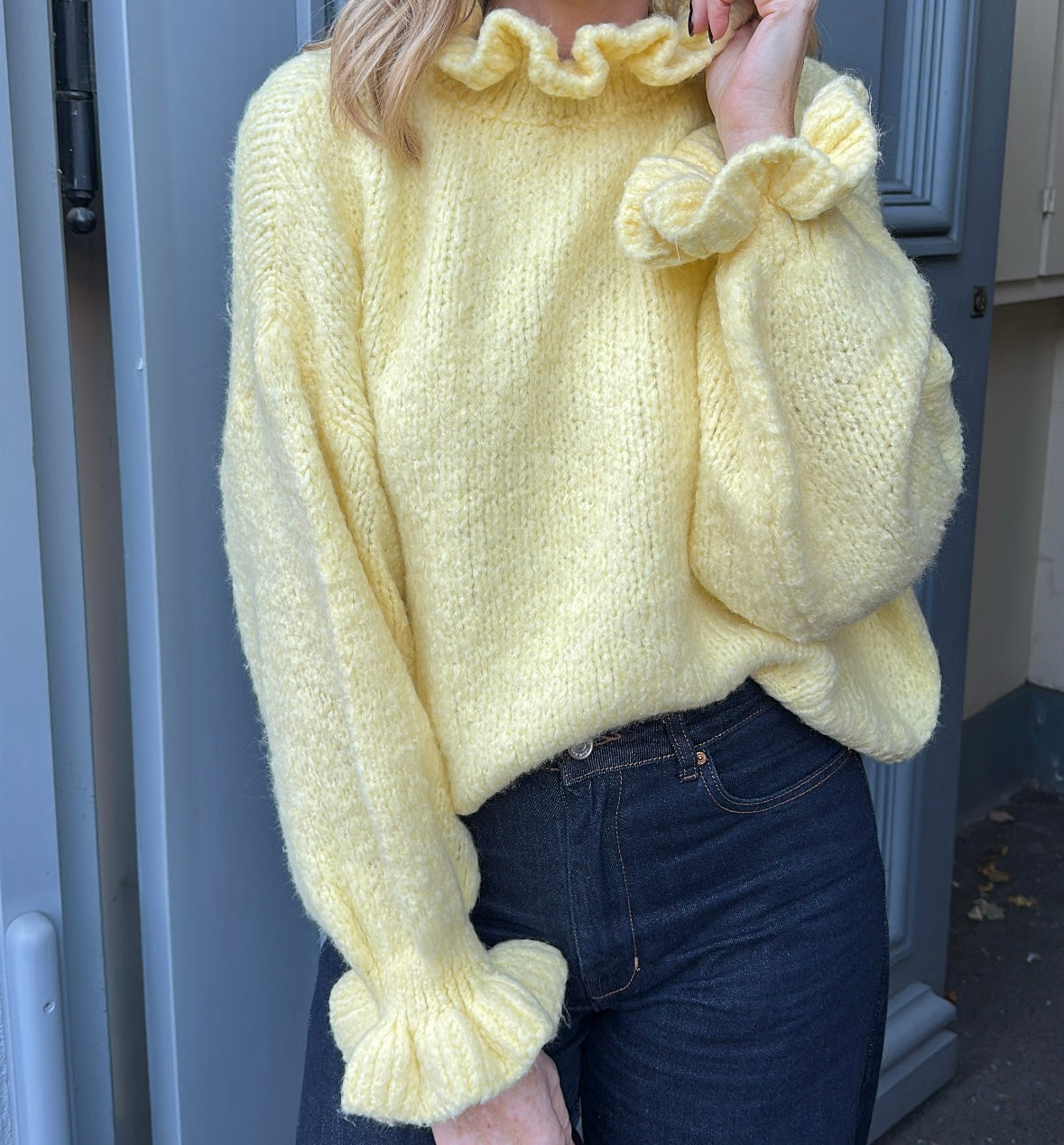 Pull CHARLOTTE Jaune