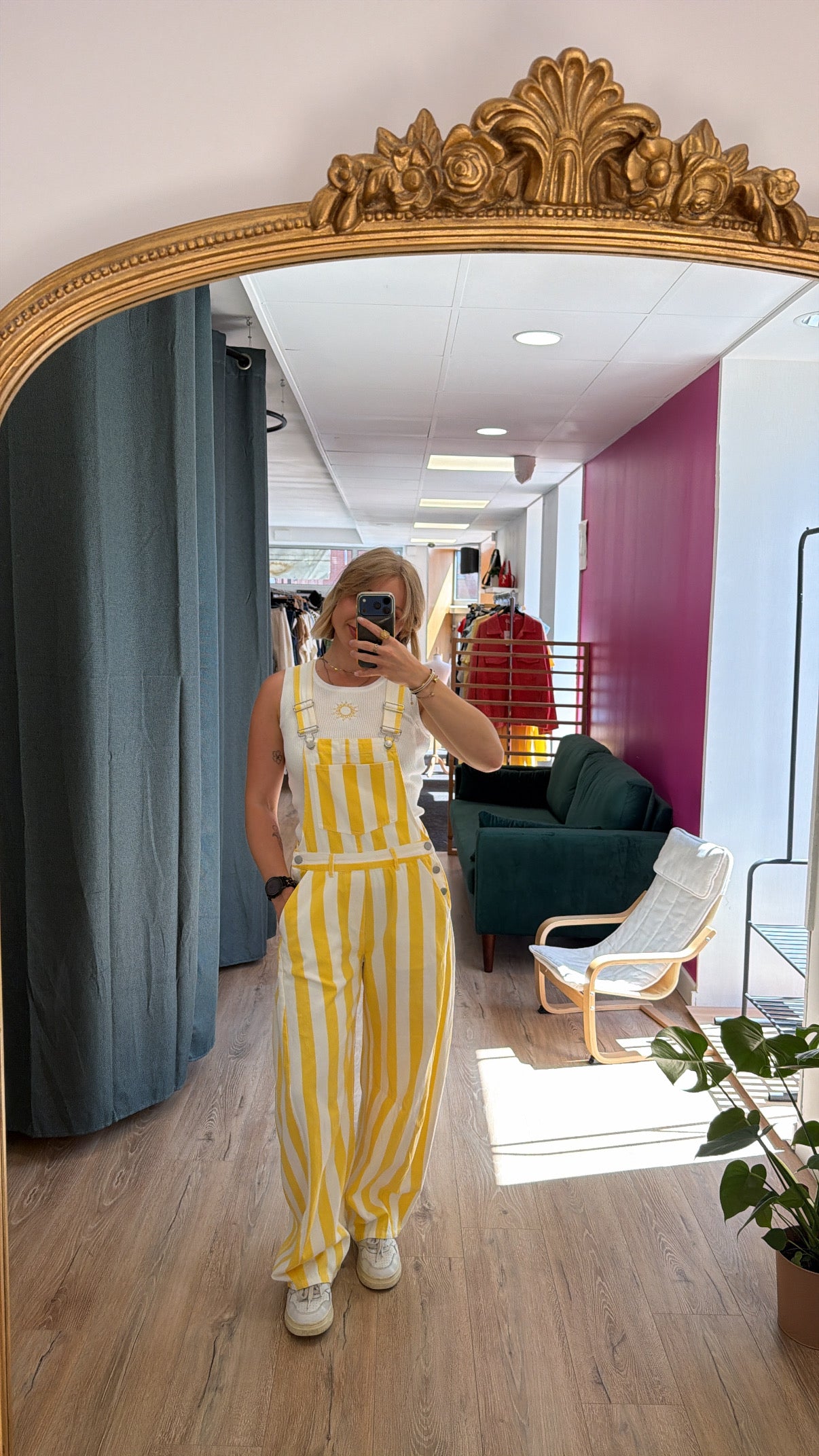 Salopette AYLA Jaune