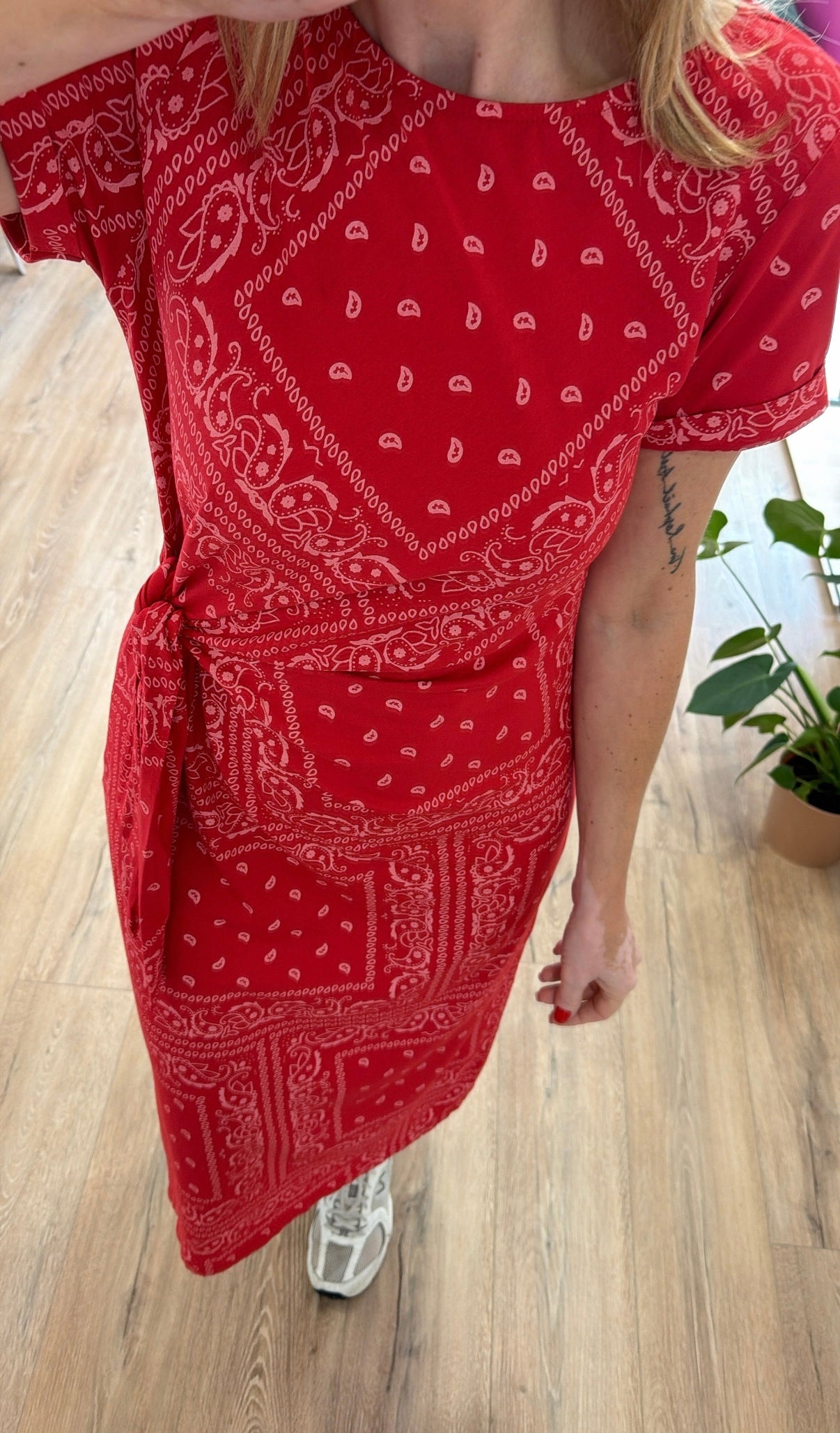 Robe BANDANA Rouge