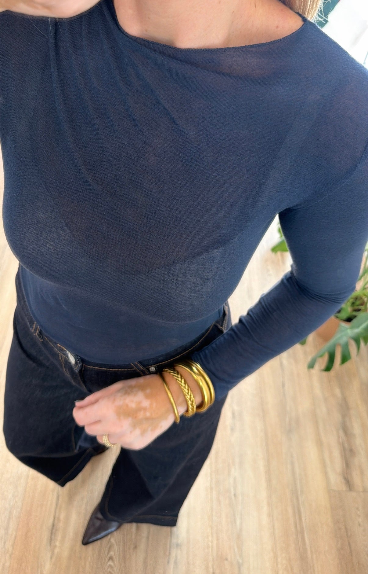 Top MIA Bleu marine