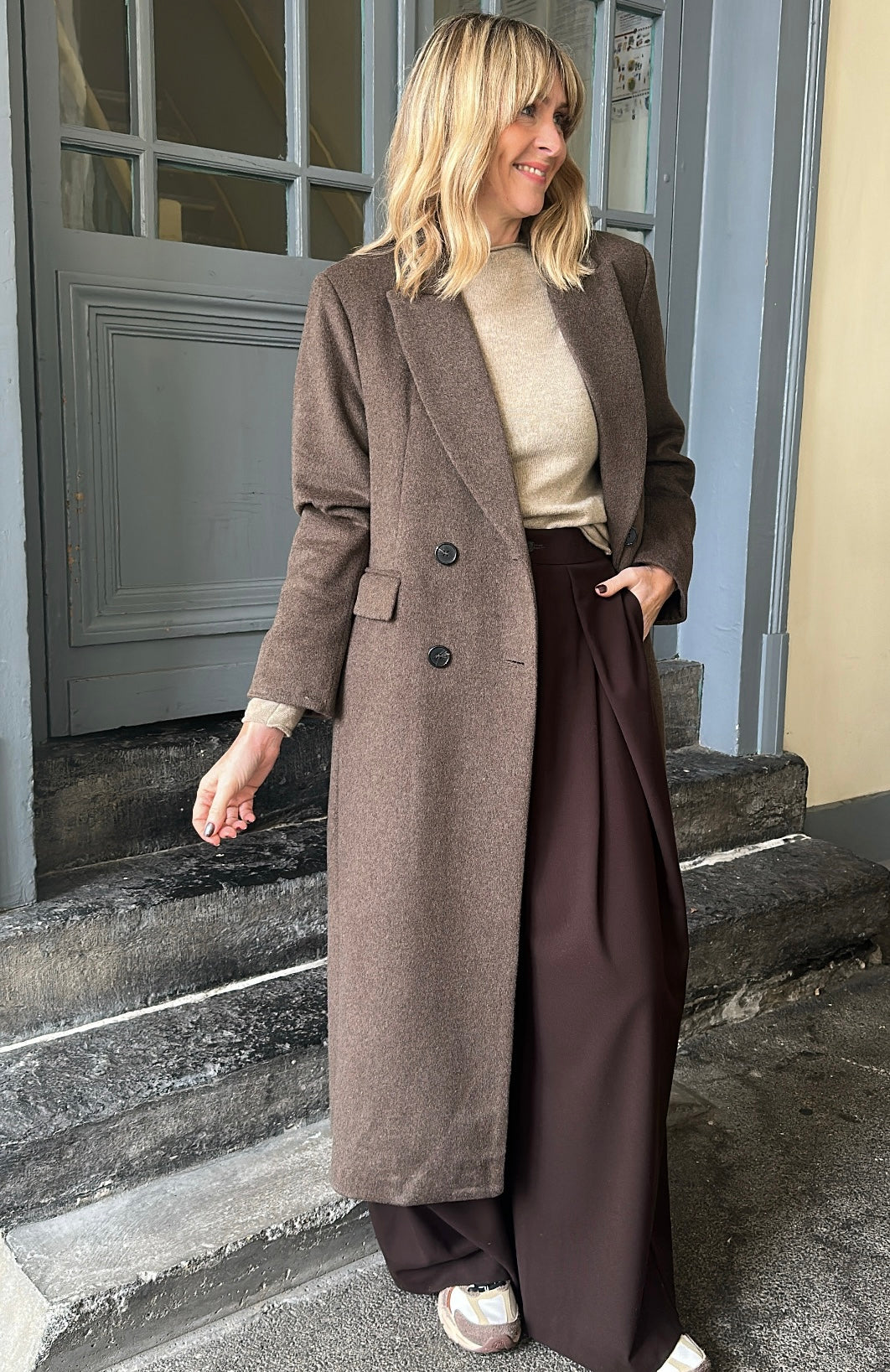 Manteau ORANNE Coffee