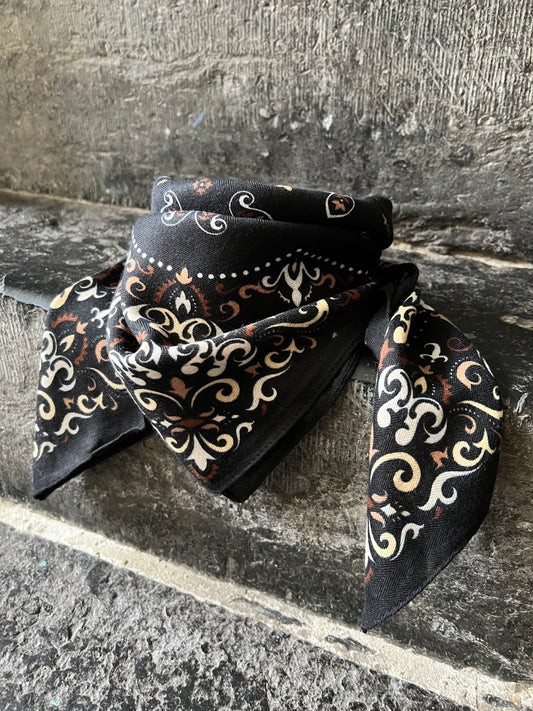 Foulard DIANE Noir