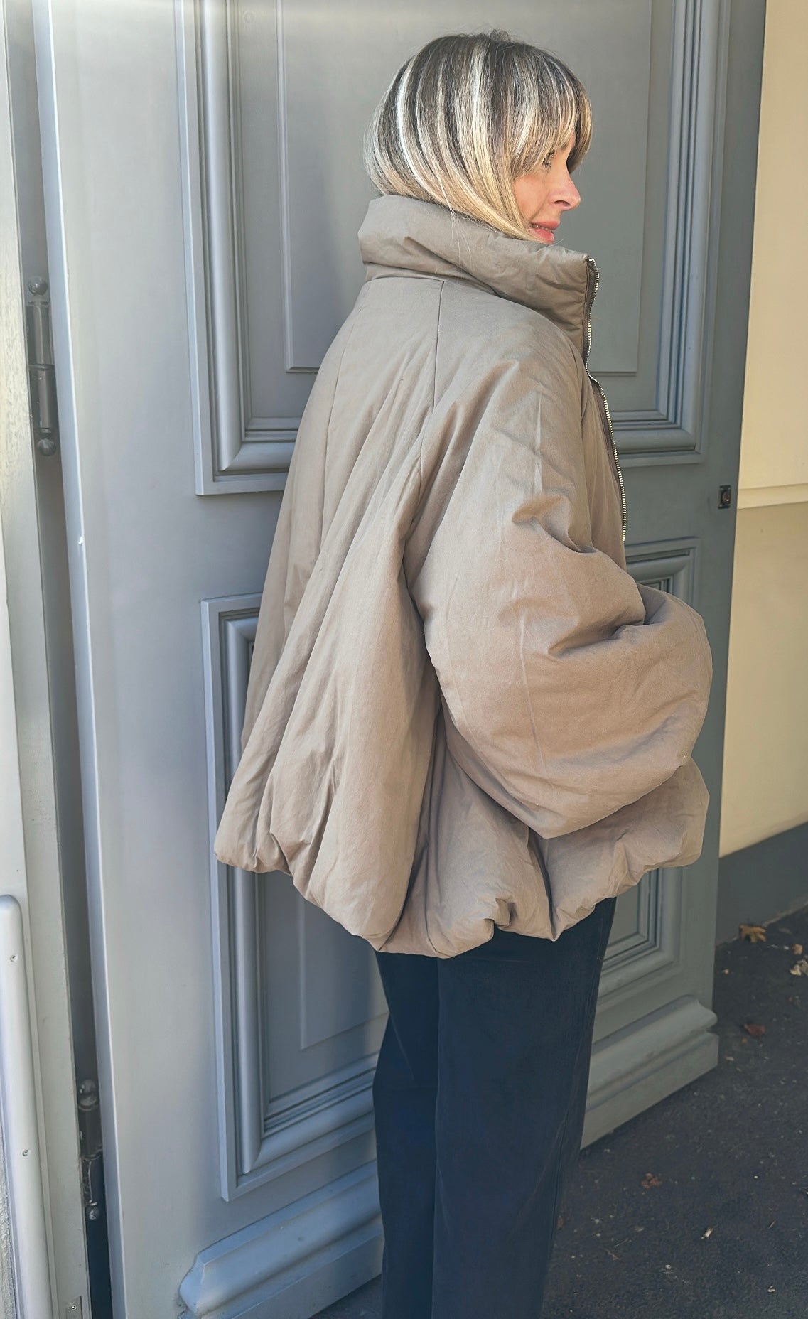 Doudoune ENGLAND Kaki/Taupe