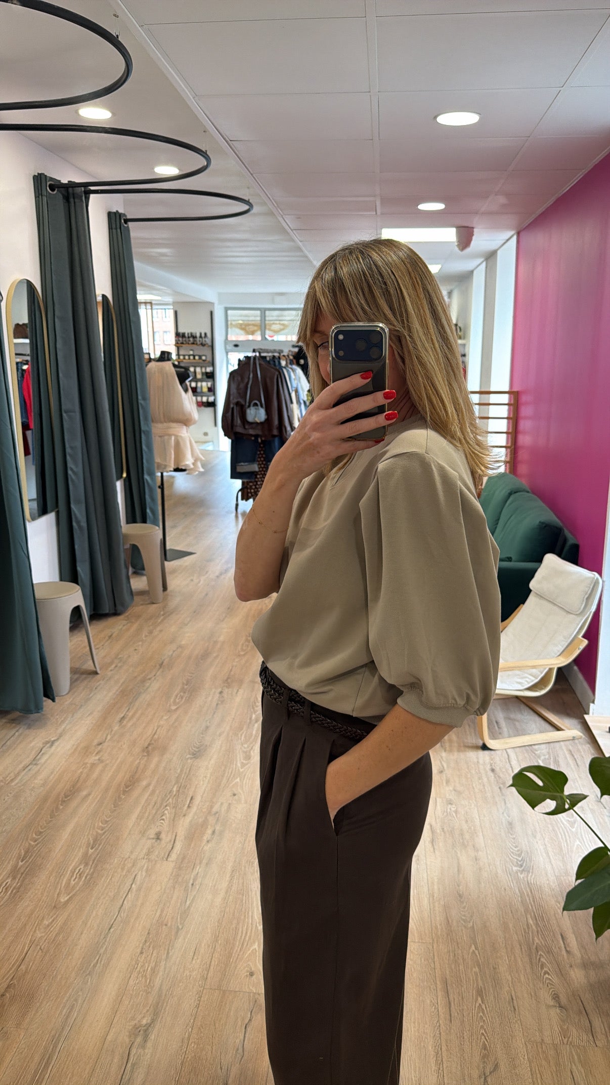 Sweat ALEXANDRE Taupe