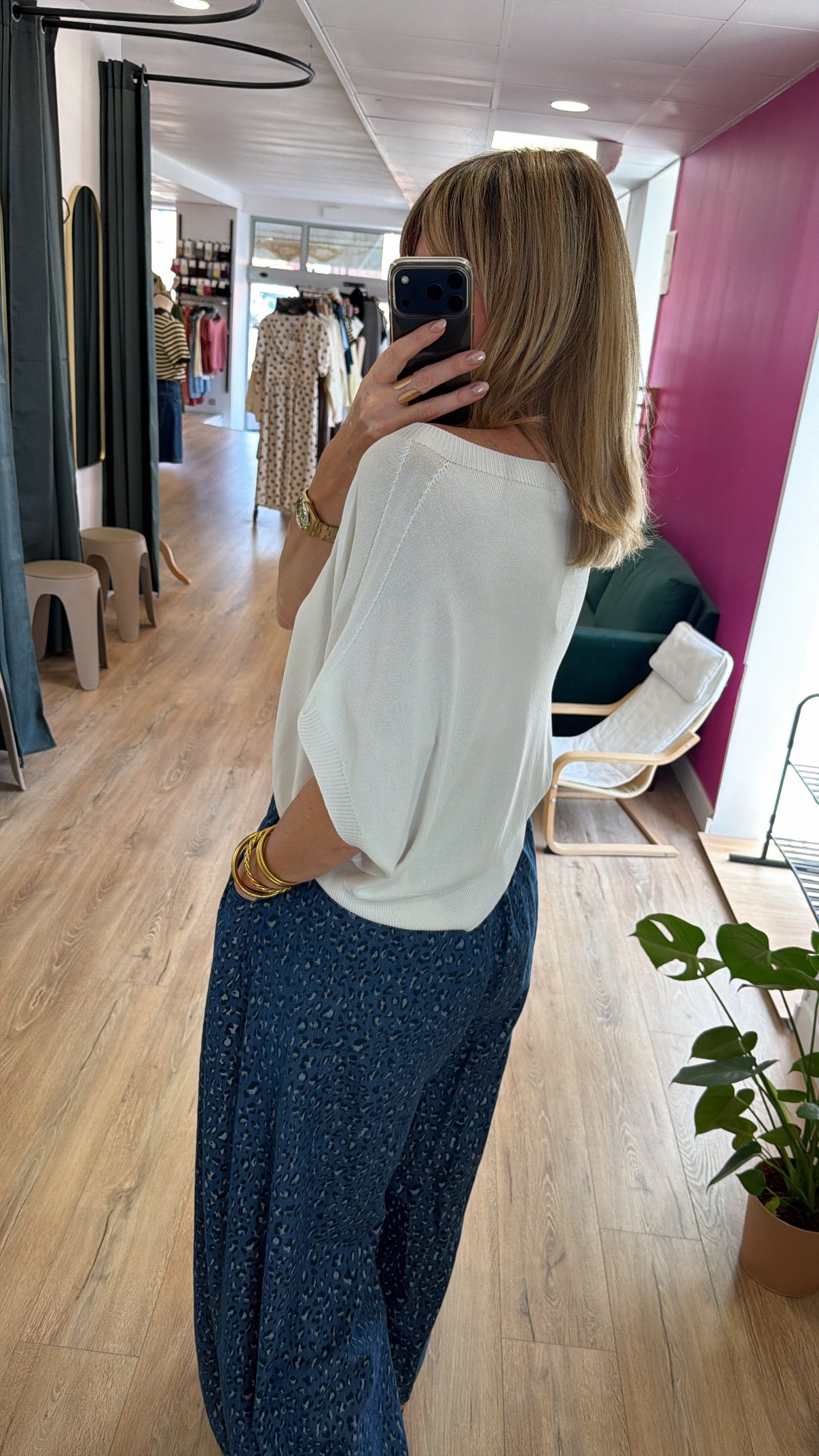 Pull LILOU Blanc