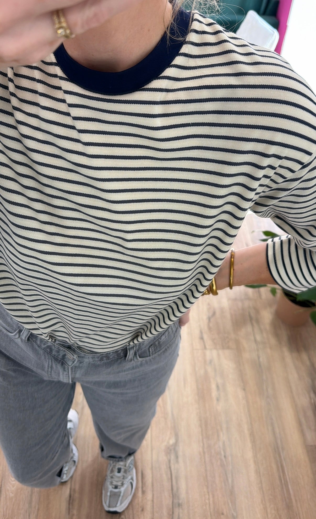 T-shirt LILI Bleu marine