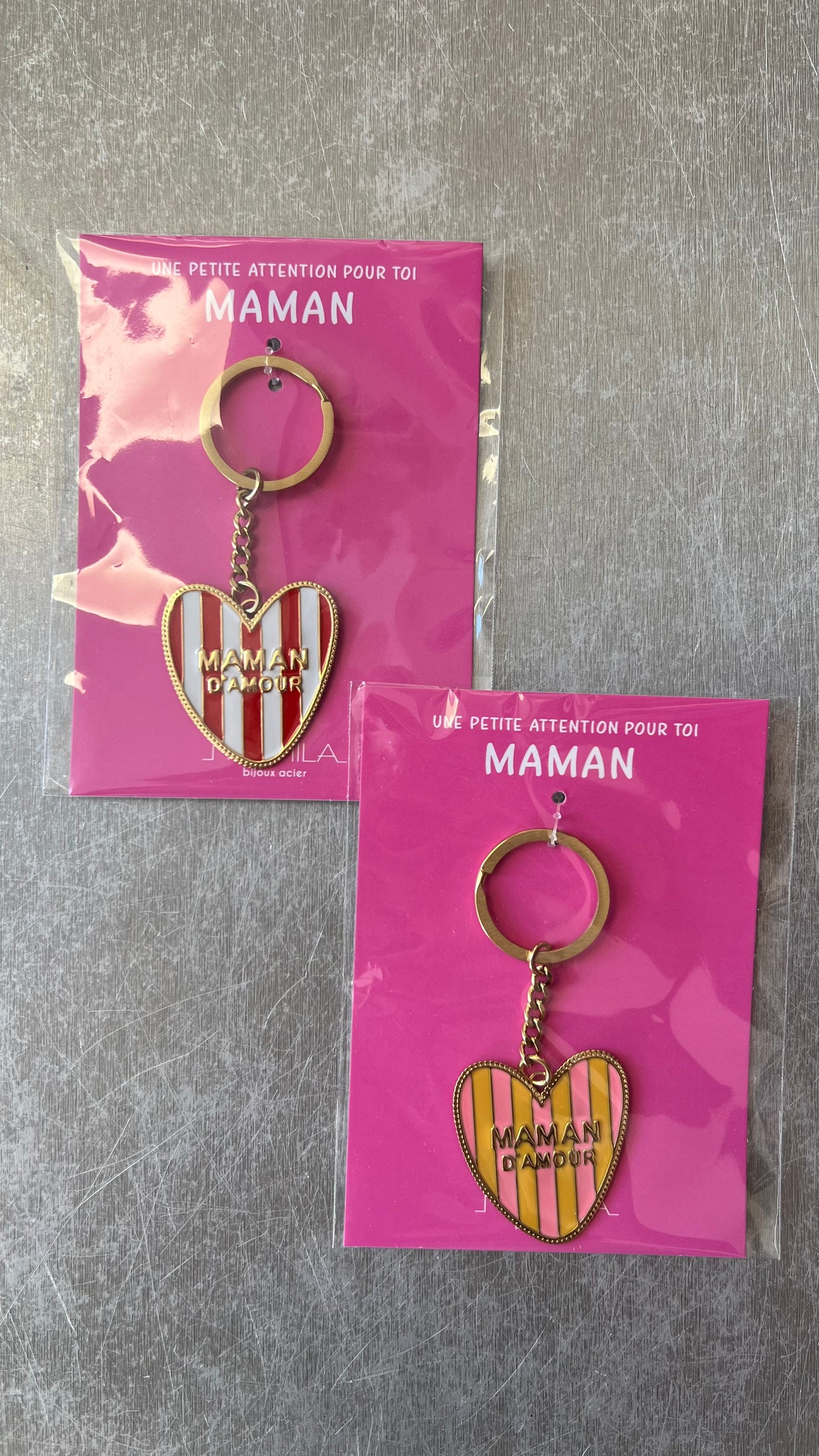Porte-clés « MAMAN D’AMOUR »