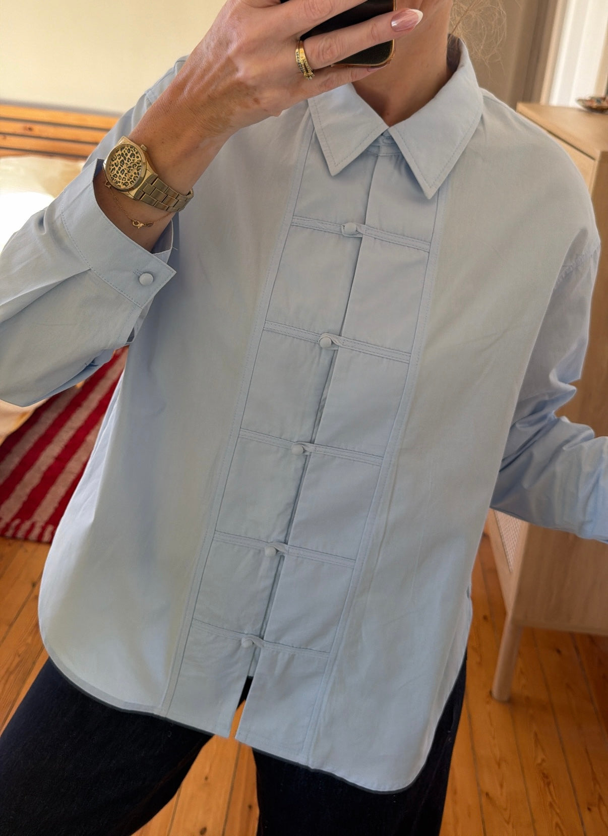 Chemise ANNA Bleu ciel
