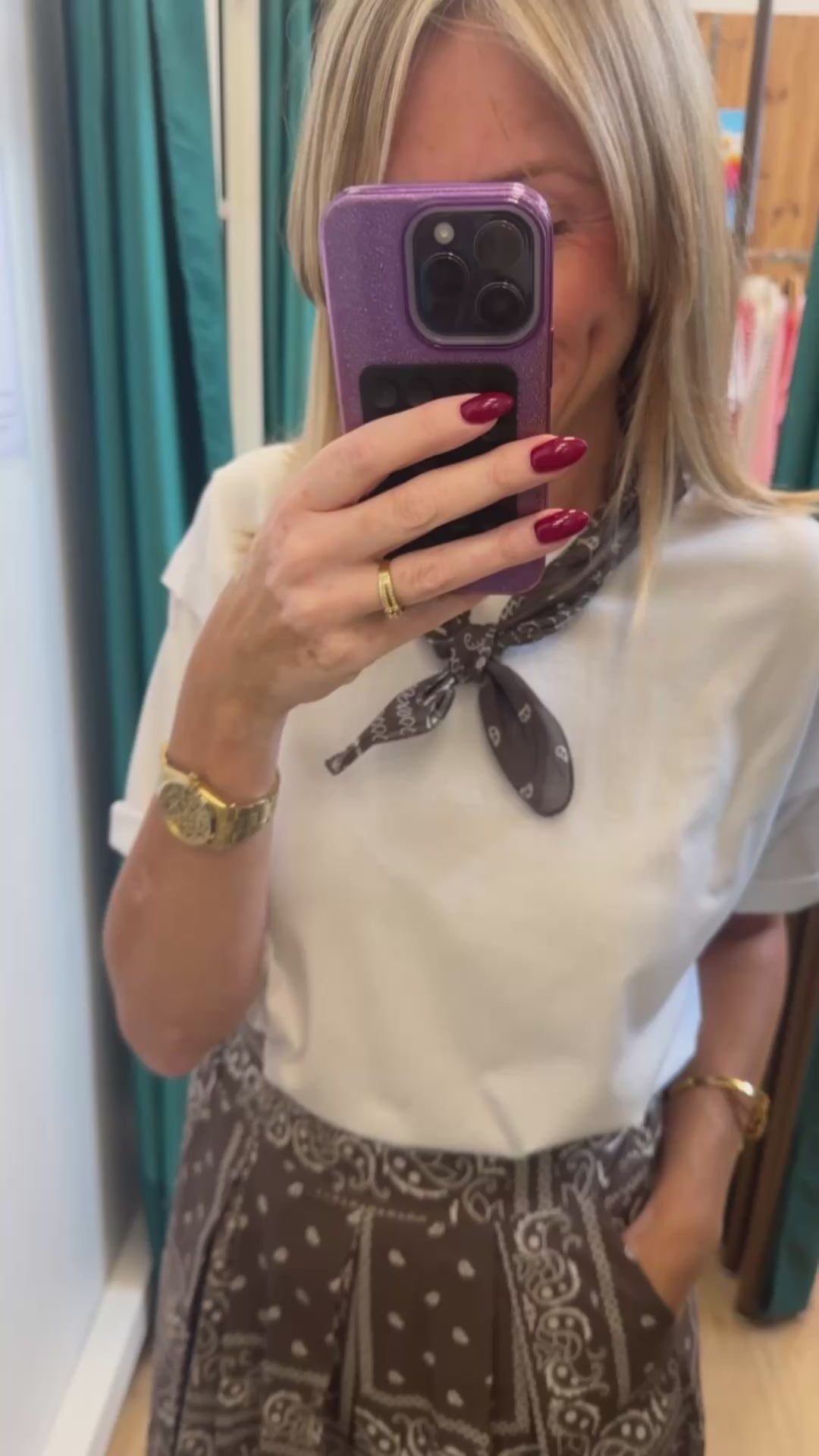Jupe BANDANNA