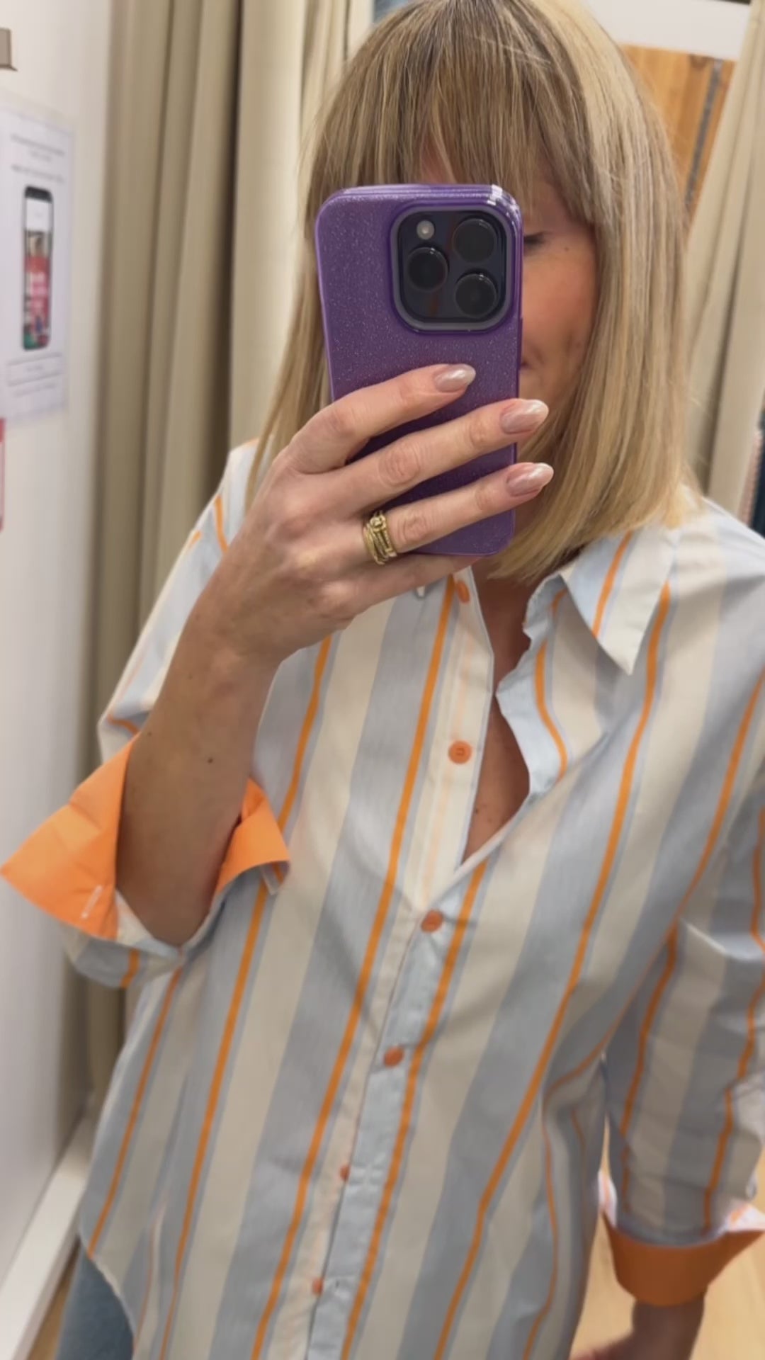 Chemise MARIANA Orange