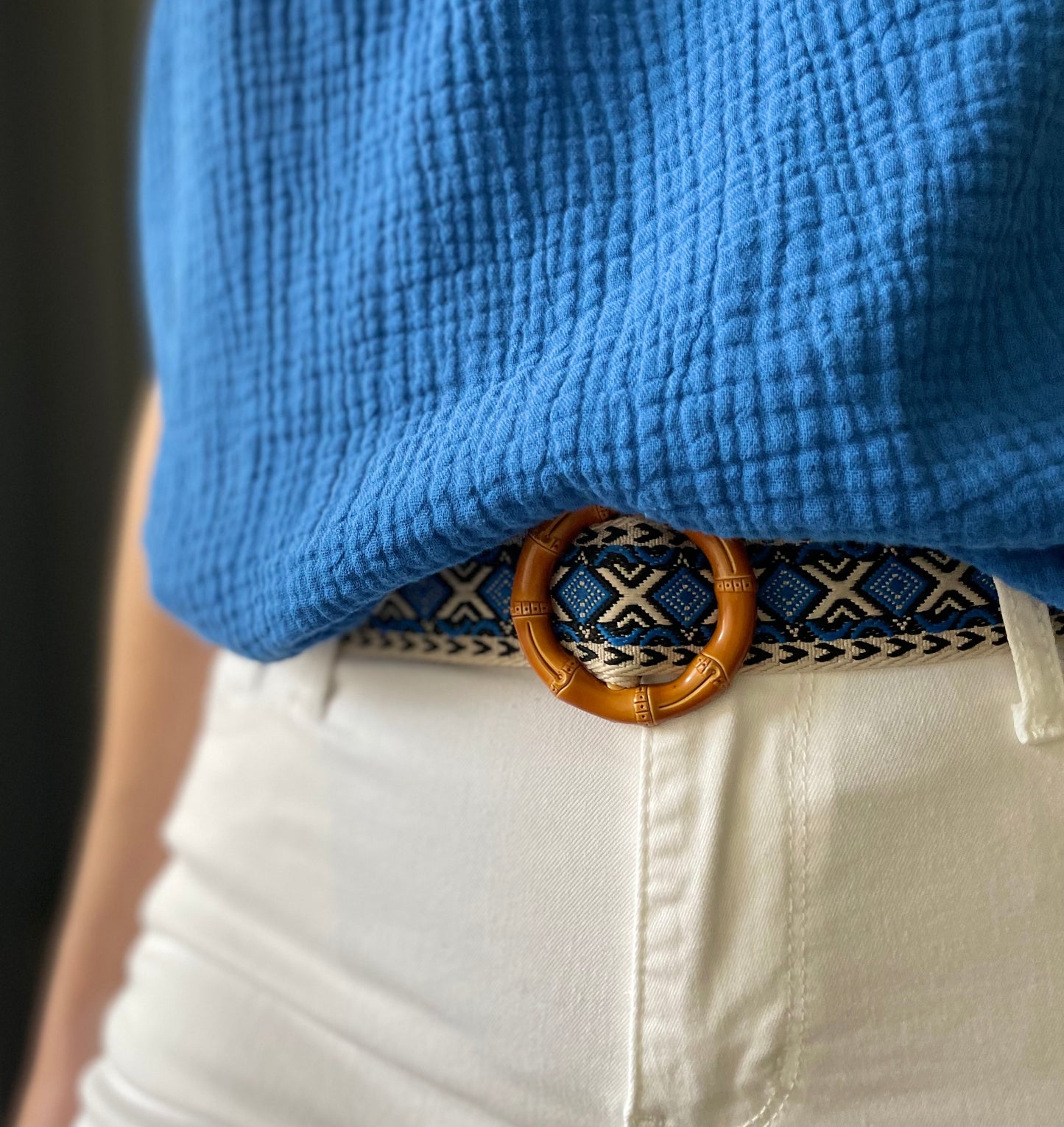 Ceinture ZOE bleue
